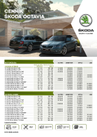 Skoda Octavia - cennik 2019 SK EUR